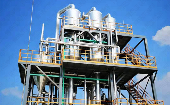 三效蒸發器處理含鹽廢水案例